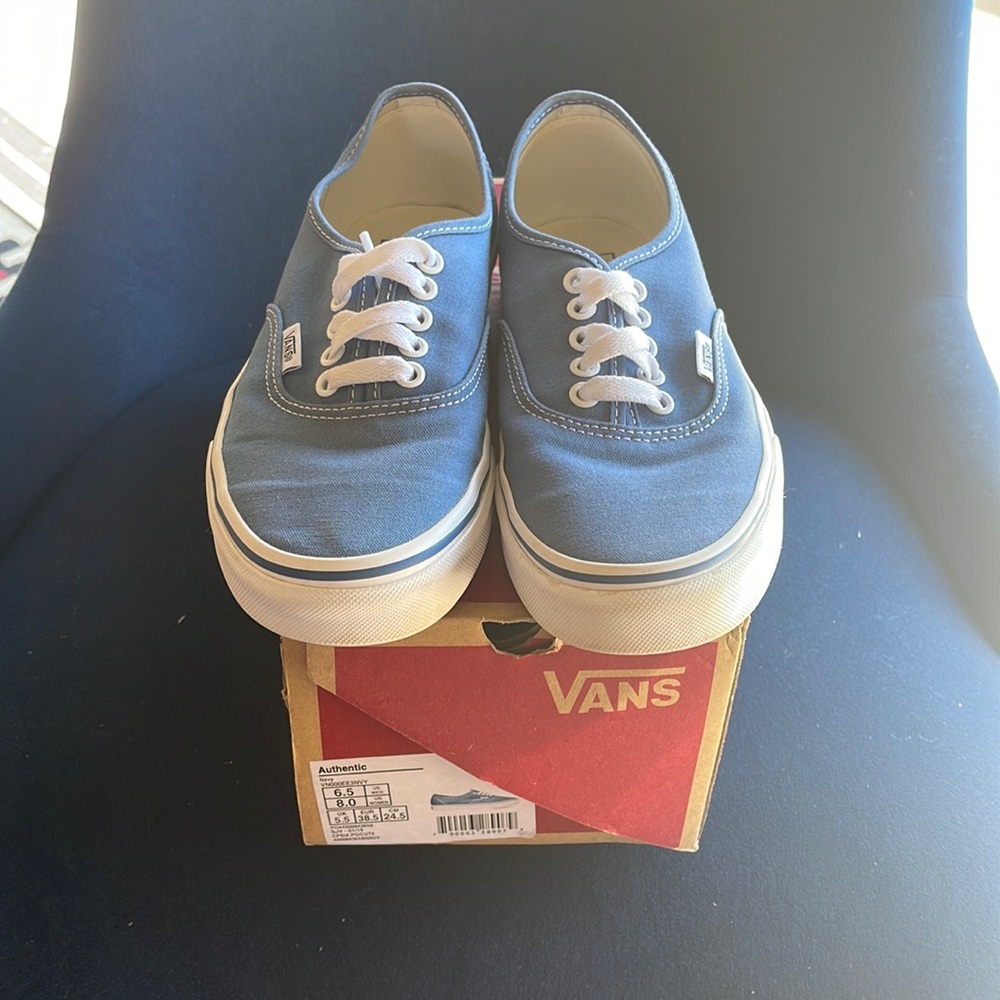 Authentic Navy Vans